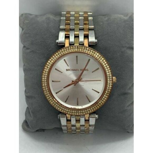 Michael Kors MK3203 Women's Watch Stainless Steel Analog 39mm Quartz Analog D730 - Picture 2 of 9